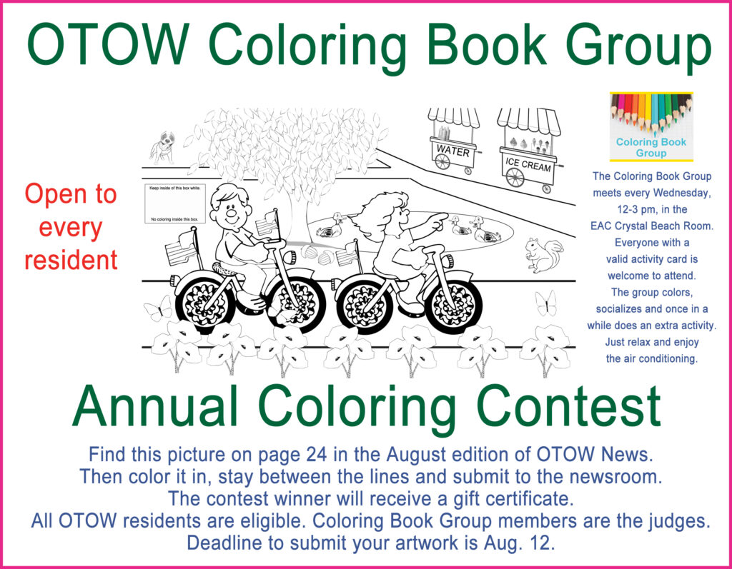 Annual Coloring Book Contest
