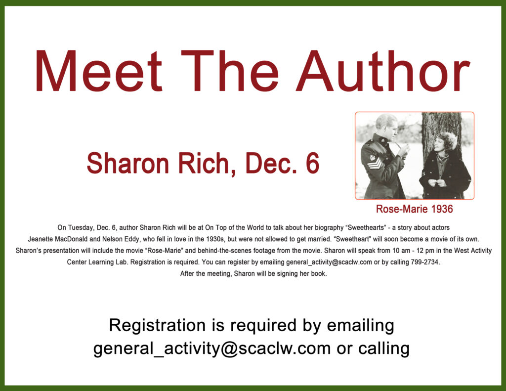 Meet Author Sharon Rich